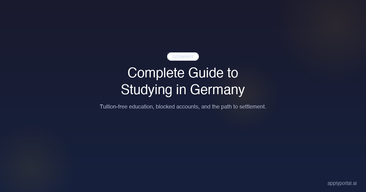 Complete Guide to Studying in Germany in 2026